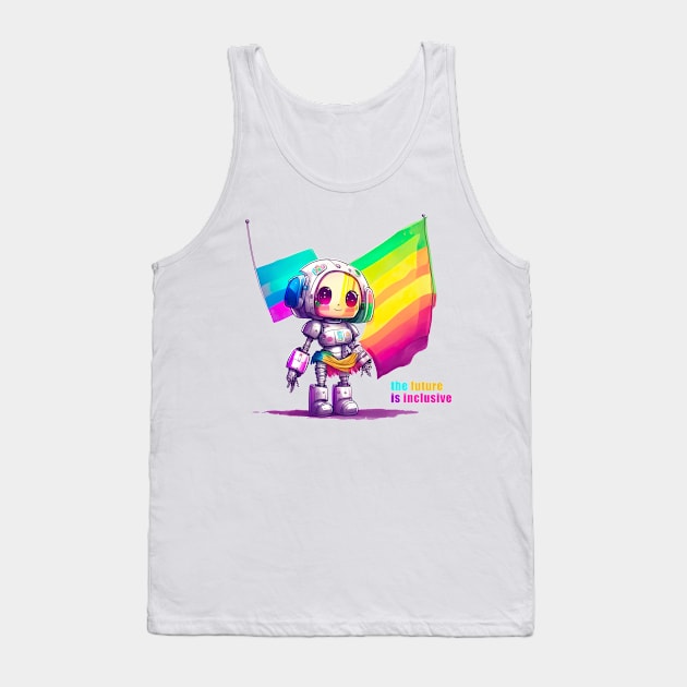 [AI Art] The Future Is Inclusive Tank Top by Sissely